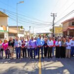 Inauguraron Alcalde y vecinos de la Aztlán, pavimentación por más de 5.7 MDP