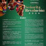 Convocatoria para Señorita Revolución y el Desfile del 20 de Noviembre, edición 2024
