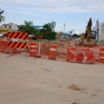 Concluyen trabajos de reparación de importante colector en Avenida Divisoria