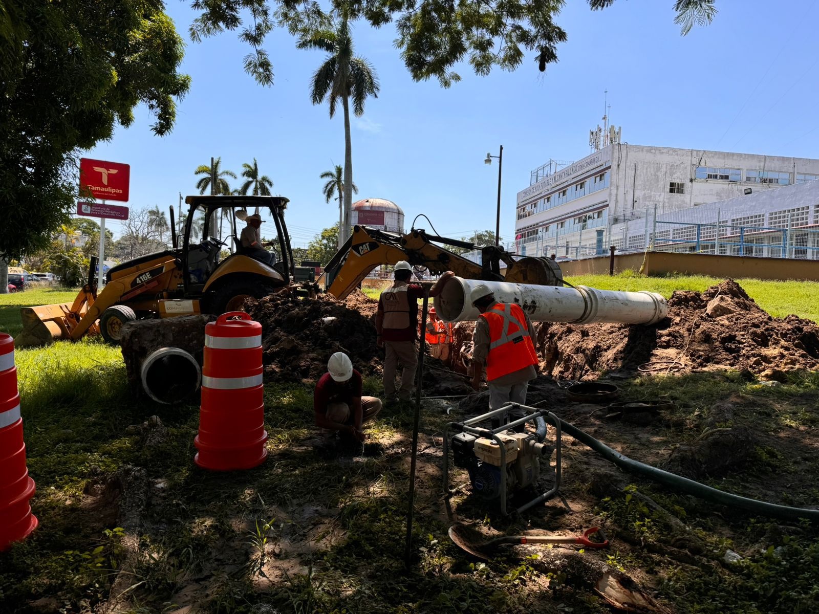 Programa emergente de reparación de fugas de COMAPA Sur garantiza importantes mejoras a esta problemática