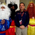 Reyes Magos visitan a niños enfermos del Canseco