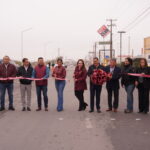 Entrega Alcaldesa Carmen Lilia Canturosas colector 15 de septiembre; importante obra para el rescate del Río Bravo