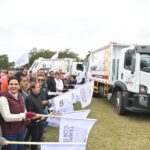 Entrega Mónica Villarreal Seis Nuevos Camiones Recolectores de Basura