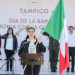 Encabeza Mónica Villarreal Conmemoración del Día de la Bandera