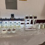 Personal de COMAPA Sur realiza muestreos del agua en el sistema lagunario