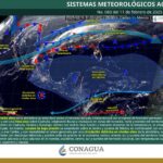 SMN prevé lluvias y ambiente caluroso para este 11 de febrero