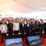 Inauguran Américo, SICT y CPKC, puente ferroviario que duplicará intercambio comercial