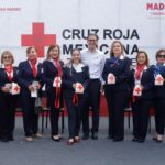 Erasmo y Dunia reconocen labor humanitaria de la Cruz Roja
