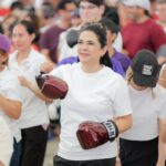 Promueve Mónica el boxeo como opción de deporte y convivencia