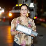 Supervisa Mónica la Modernización del Alumbrado Público