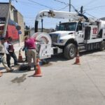 COMAPA SUR da mantenimiento a sistema de drenaje del Fraccionamiento Miramápolis