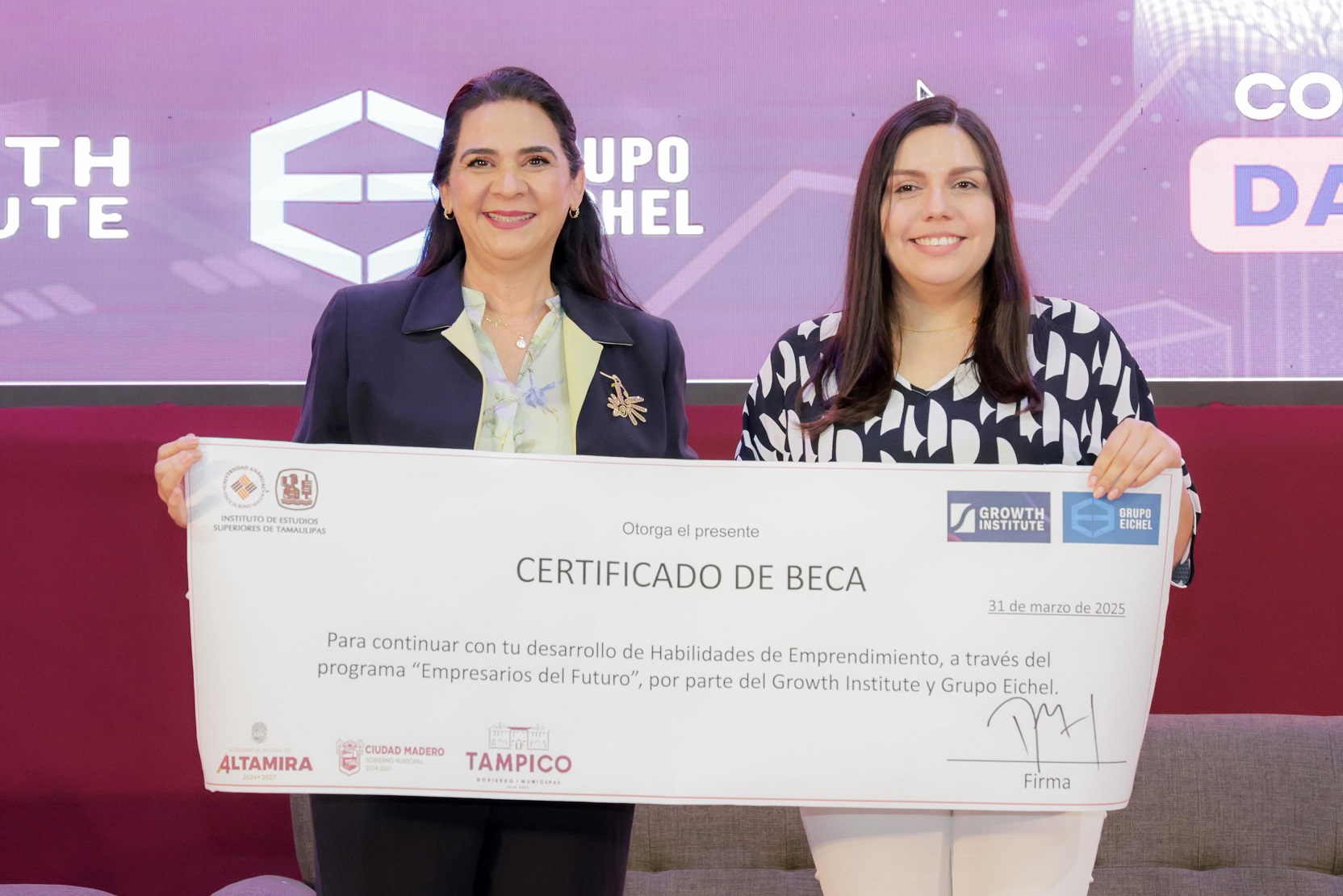 Impulsa Mónica Villarreal el Desarrollo Empresarial en Tampico