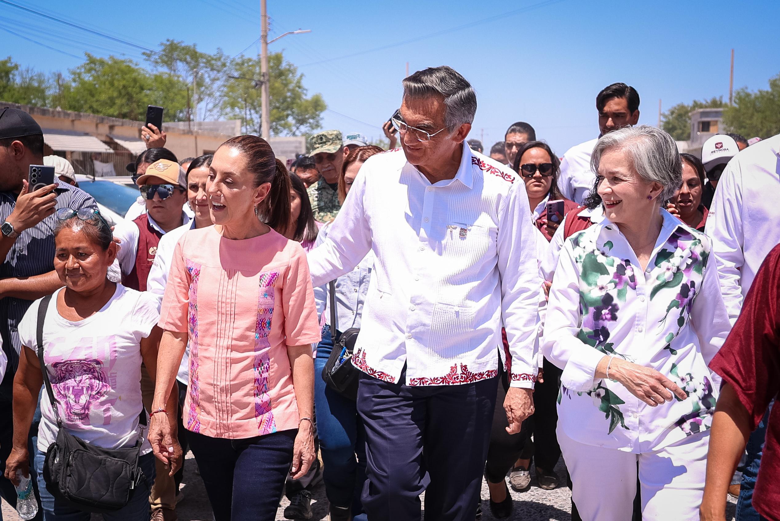 Mantiene DIF Tamaulipas atención a familias en colonias afectadas por lluvias e inundaciones en Reynosa