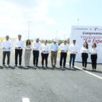 Inaugura Américo nuevo puente «La Esperanza», en Altamira