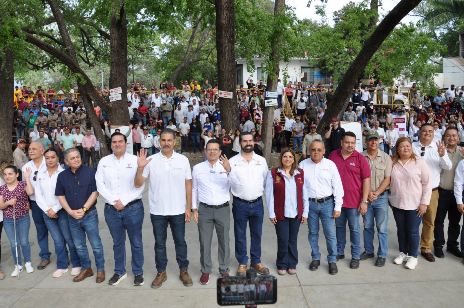 Impulsan CONAGUA y Secretaría de Recursos Hidráulicos jornada de saneamiento en el río San Marcos
