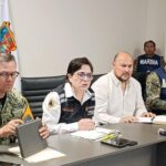 Autoridades de los tres órdenes de Gobierno dan a conocer las acciones de recuperación en Reynosa, Tamaulipas tras las intensas lluvias