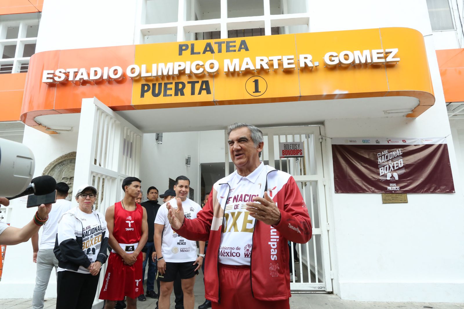 Tamaulipas presente en Clase Nacional de Boxeo «Por la paz y contra las adicciones