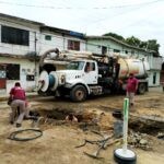 Atiende COMAPA SUR colector en importante sector de la zona norte de Tampico