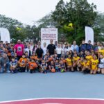 Erasmo González pone en función cancha deportiva en parque «La Pirámide»