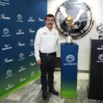 Recibe el rector Dámaso Anaya el Tour del Trofeo de la Liga Premier Mx