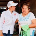 Garantiza Isabel Goldaracena Caminos Dignos en Comunidades de Tampico Alto