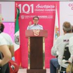 Anuncia Erasmo más pavimentación, techumbre y rehabilitación de un parque