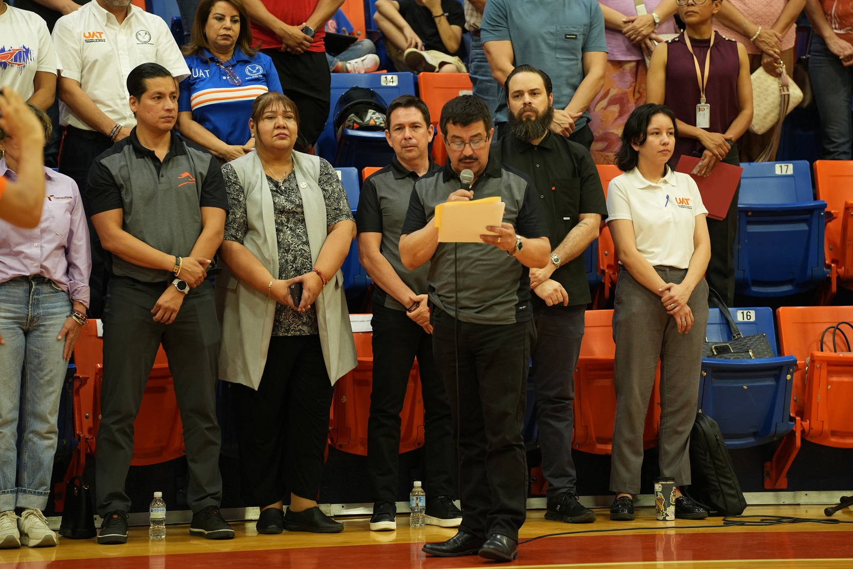 Rector de la UAT inaugura la  temporada 2025 de la LNBP Femenil