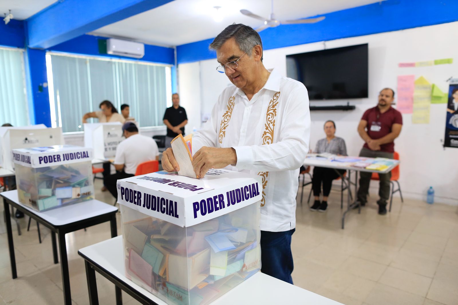 En Tamaulipas se desarrolla una jornada electoral en paz: Américo