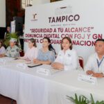 Inicia en Tampico Programa “Seguridad a Tu Alcance: Denuncia Digital con FGJ y GN Reporta con Guardia Nacional”