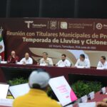 Convoca Américo a fortalecer acciones preventivas ante la temporada de lluvias y ciclones