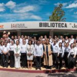 Entrega rector equipamiento en la Facultad de Ciencias de la Educación y Humanidades