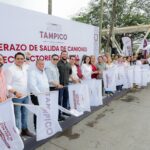 Entrega Mónica Villarreal, 10 nuevos camiones, recolectores de basura