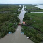 Sigue en ascenso el nivel del sistema lagunario Guayalejo-Tamesí