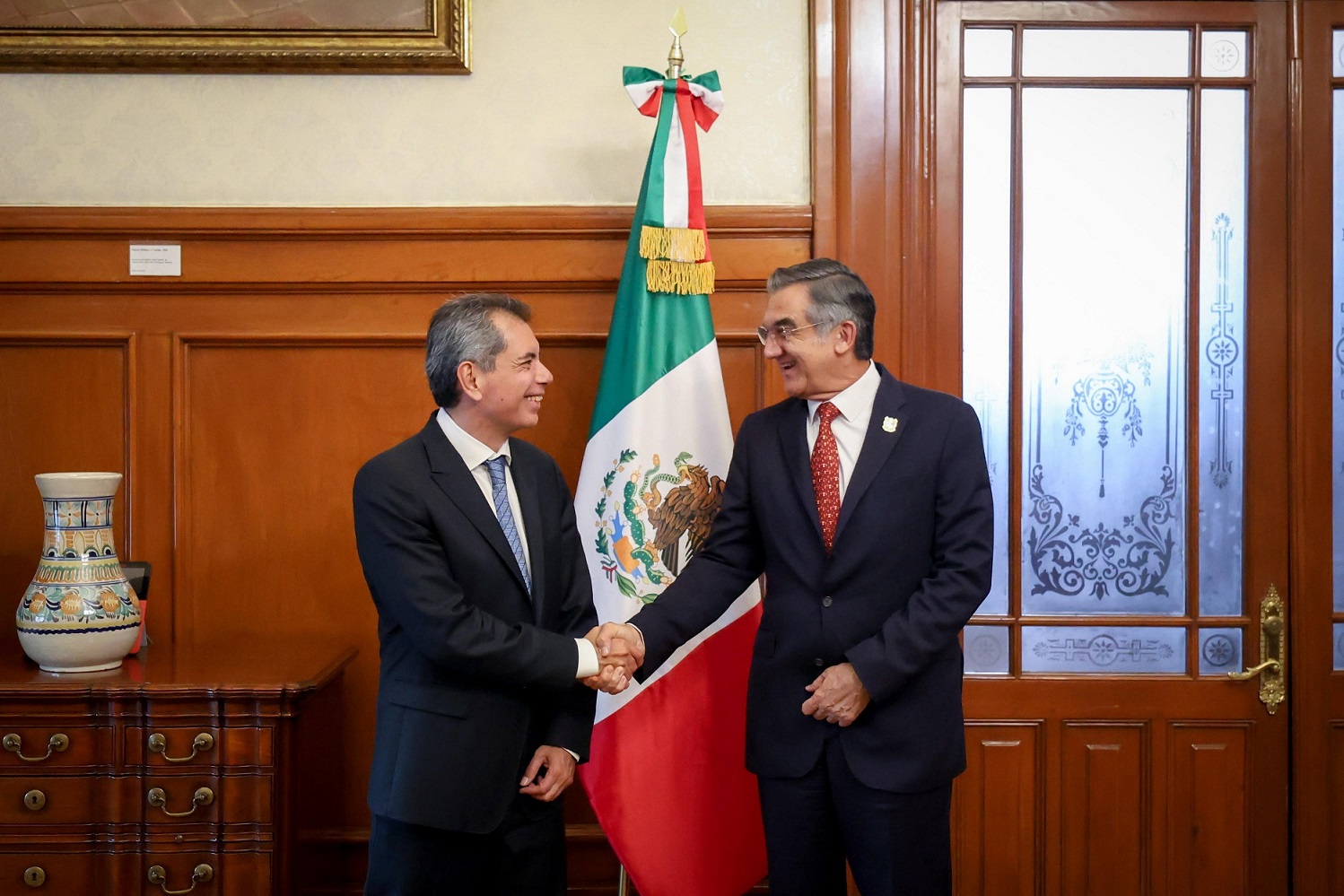 Logra gobernador con gabinete federal apoyos para salud e infraestructura en Tamaulipas
