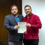 Reciben nombramientos nuevos titulares del Centro Estatal de Tecnología Educativa y Dirección de Formación y Superación Profesional de Docentes de la SET