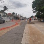 Avanza COMAPA SUR en su programa de reposición de pavimentos