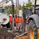 Atiende COMAPA SUR con prontitud red de drenaje en importante sector
