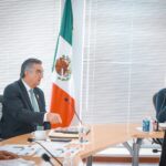 Gestiona gobernador de Tamaulipas, con Banobras, recursos para carreteras, puentes y Puerto del Norte