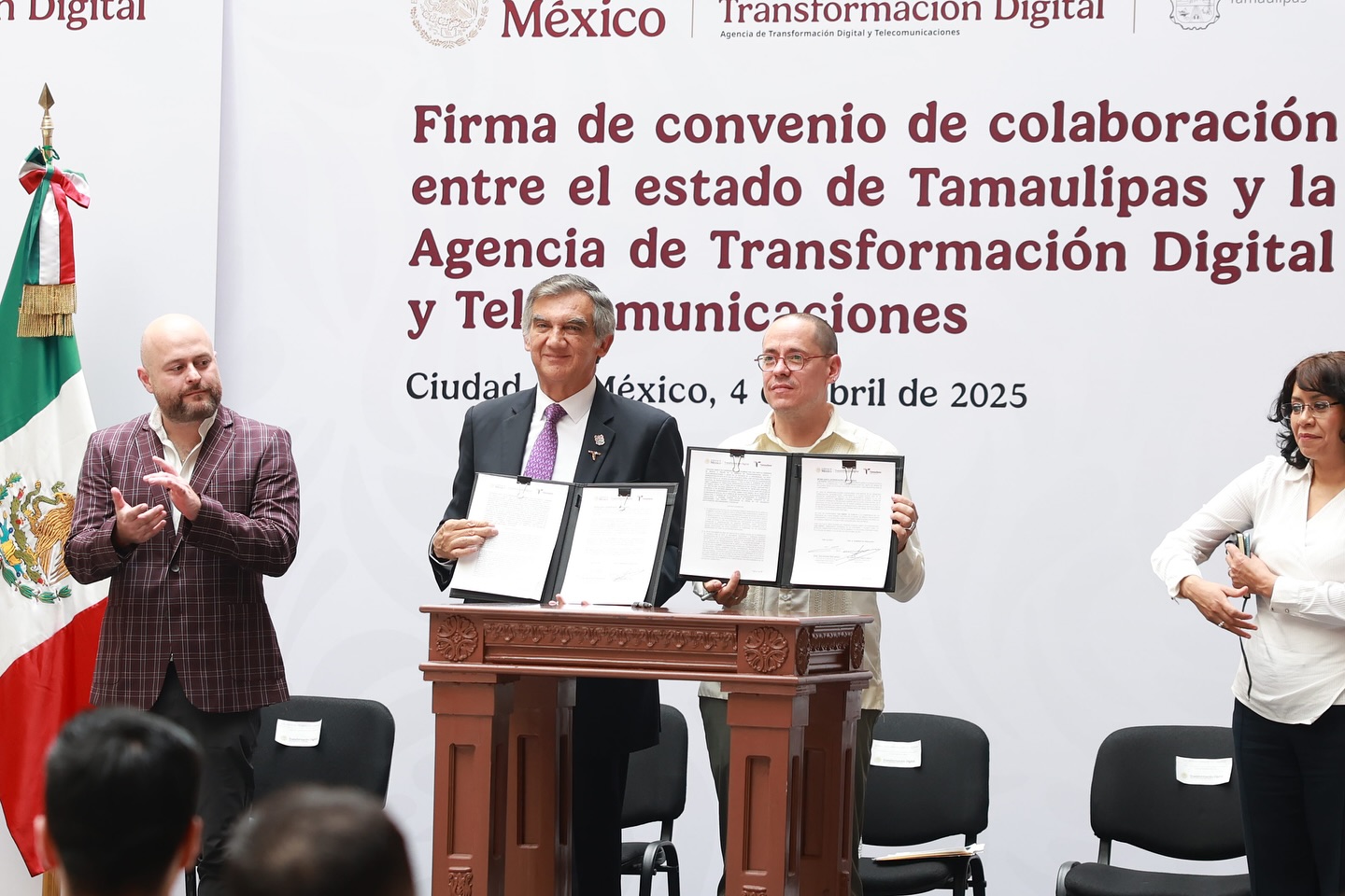Designa gobernador de Tamaulipas a Edwin Tuexi Amaro como Autoridad Local de Simplificación y Digitalización
