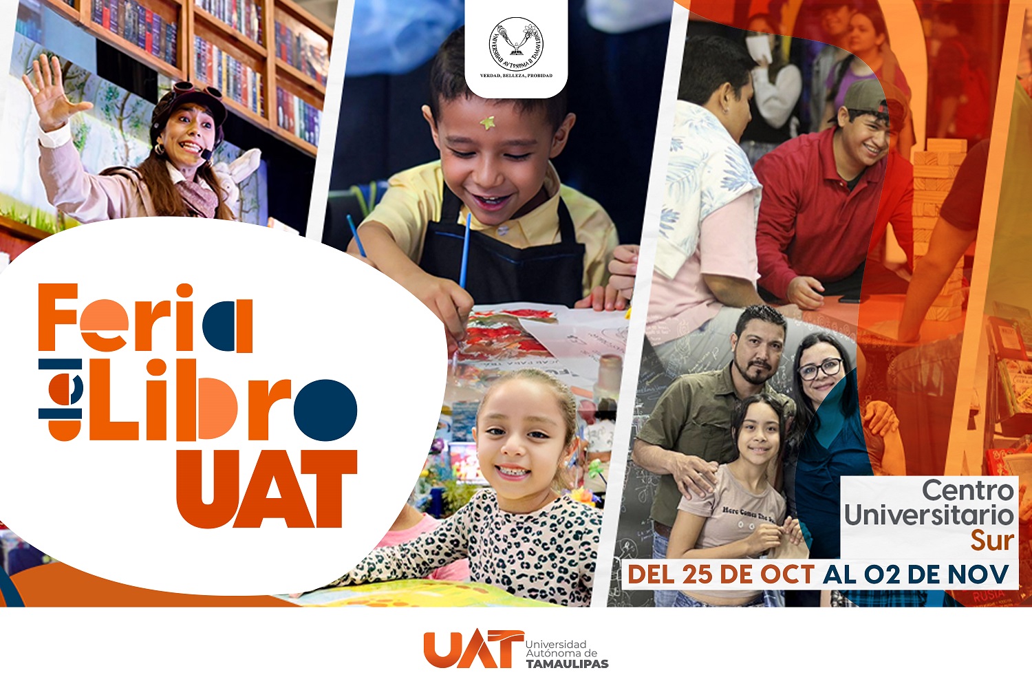 Anuncia la UAT edición 2025 de la Feria del Libro