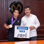 Reconoce rector a Lalo Sagastegui por sus logros deportivos a nivel internacional