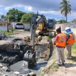 COMAPA SUR fortalece sistema de drenaje con la rehabilitación de un importante colector en la zona norte de Tampico