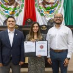 Katalyna Méndez presenta su primer informe legislativo en el Congreso de Tamaulipas