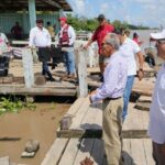 Erasmo González mantiene alerta para proteger a población en margen del río Pánuco