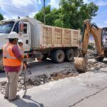 Reforzando el drenaje sanitario, COMAPA SUR mejora la infraestructura urbana en beneficio de las familias maderenses