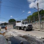 Inicia COMAPA SUR trabajos de rehabilitación de línea de drenaje en Lomas de Rosales