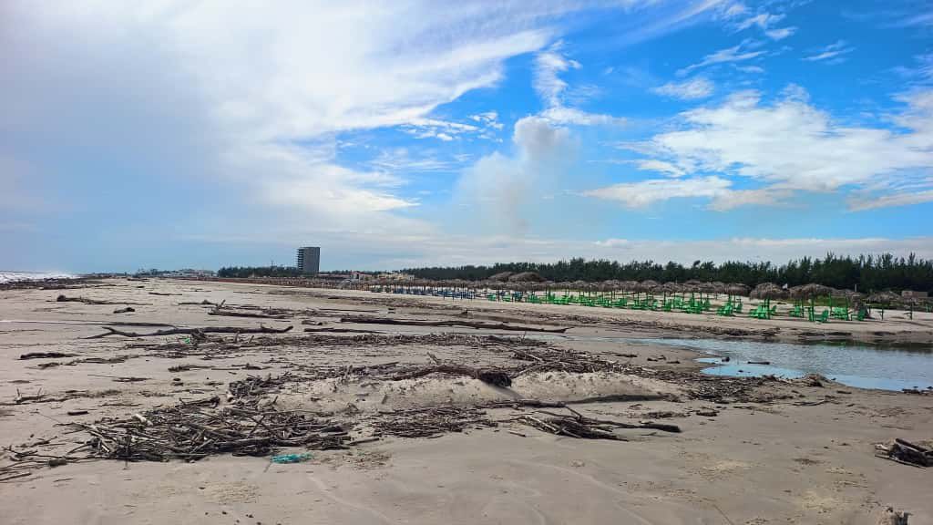 Retiran más de 200 toneladas de basura de Playa Miramar