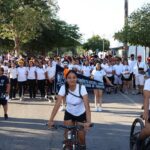 Participan docentes y estudiantes en “Rodada y Carrera por la Paz y contra las Adicciones”