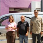 Dunia y Erasmo entregan moderna unidad móvil al Velatorio San José
