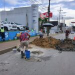 COMAPA SUR refuerza acciones ante afectaciones provocadas por las lluvias en la zona conurbada